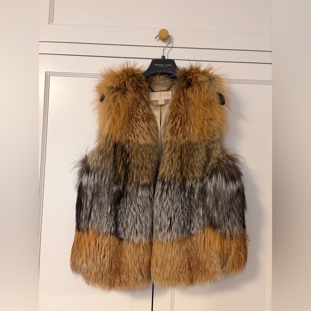 Michael Michael Kors Vintage Fox Fur Vest